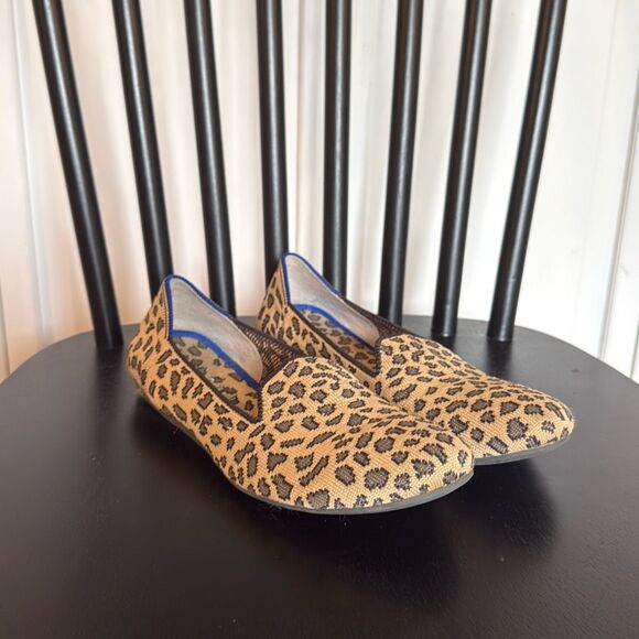 Rothy’s cheetah loafer flats size 7 - Picture 4 of 11